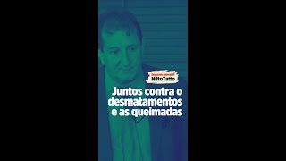 Combate à queimadas e desmatamento parceria Frente Ambientalista e Ministério do Meio Ambiente [upl. by Riannon]