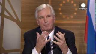 Michel Barnier Creating free trade deal with US could take three years FULL Interview [upl. by Akimad508]