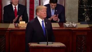 Trump Falsely Claims His State Of The Union Was MostWatched quotIn Historyquot [upl. by Enyledam]