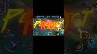 Choou Roaming Montage 🔥Sk Choumobilelegends mlbb chou SkChou [upl. by Nythsa668]