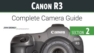 Canon R3 CC Guide 02Camera Basics [upl. by Onirefez978]