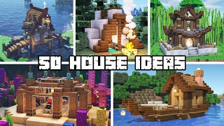 50 Minecraft House Ideas for your Survival World [upl. by Graniah]