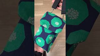 簡単スマホショルダーの作り方sewing ソーイング 縫い方 handmade ハンドメイド 簡単ミシン ミシン 裁縫 easy easysewing ショルダーバッグ [upl. by Gemina]