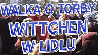 WALKA O TORBY WITTCHEN W LIDLU  CRAZY 40MINUTE LINE AT LIDL FOR A BAG  Living in Poland 18 [upl. by Welton]