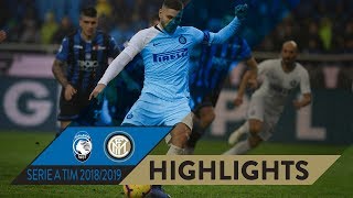 ATALANTA 41 INTER  HIGHLIGHTS  Matchday 12 Serie A TIM 201819 [upl. by Yelrac]