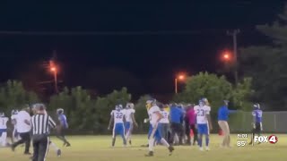 CLEWISTON  FHSAA suspends football team after fight [upl. by Eislel]