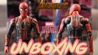 ABRIENDO IRON SPIDER DE MARVEL LEGENDS  UNBOXING IRON SPIDER  IVANSPIDEY [upl. by Alyal]