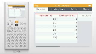 SECONDE  Statistiques NUMWORKS [upl. by Bibbie]