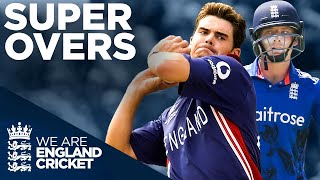 Headingley Final Over Buttler Goes Huge Anderson Hat Trick  Super Overs  England Cricket 2020 [upl. by Buna]