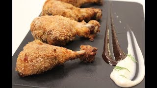 Crispy Chicken Legs  Sanjeev Kapoor Khazana [upl. by Kappel141]