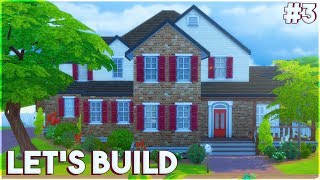 The Sims 4 Lets Build a Family House Part 3 Landscaping [upl. by Noskcire]