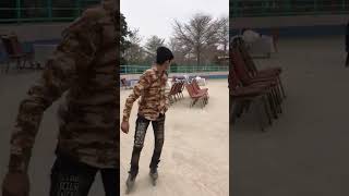 back skating mein gir Gaya 😂viral skater skating sports rollerskating [upl. by Elysia92]