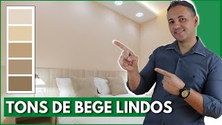 ESSAS SÃO AS 5 CORES EM TONS DE BEGE QUE ESTÃO EM ALTA [upl. by Aizti409]