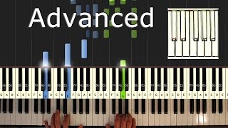 Can Can  Offenbach  Piano Tutorial Easy  How To Play Synthesia [upl. by Ahtimat]