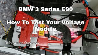 BMW E90 Power Module Diagnosis [upl. by Anilehs328]