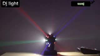 DjSuraj Disco Ball Light Beam Laser stobe 3in Dj Light Home Party club [upl. by Halladba432]