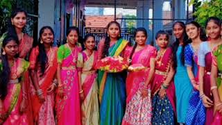 Bathukamma precelebrations Vikashighschool02 watch full video like sharesubscribe comment below [upl. by Ytsenoh]