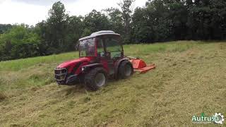 Antonio Carraro TTR 7600 Infinity with Perfect VT260 mower [upl. by Tristan]