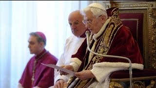 Dimissioni Papa scoperte per caso [upl. by Salvadore]