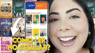 LER LIVROS DE GRAÇA PELO CELULAR  Android e iPhone [upl. by Akirea935]