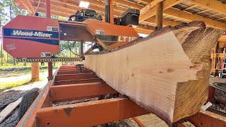 Homegrown Lumber on a Mobile Sawmill [upl. by Offen]