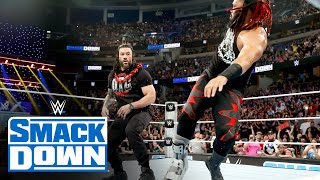 Jacob Fatu annihilates Roman Reigns SmackDown highlights Aug 16 2024 [upl. by Eisor]