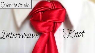 The Interweave Knot How to tie a tie [upl. by Sioux187]