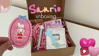 Sanrio unboxing （╹◡╹）♡ [upl. by Adle]