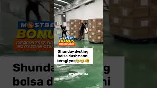 SHUNDAY DOʻSTING BOʻLSA DUSHMANI KERAGI YOʻQ😅❤️funny 1mln comedyvideos instagram subscribe jap [upl. by Tichon]