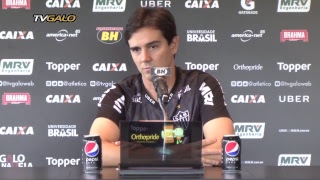 Thiago Larghi e Adilson concedem entrevista coletiva na Cidade do Galo Assista AO VIVO [upl. by Finnie611]