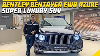 2023 Bentley Bentayga EWB Azure launched in India prices start at ₹6 Crore  Detailed Walkaround [upl. by Acinet522]