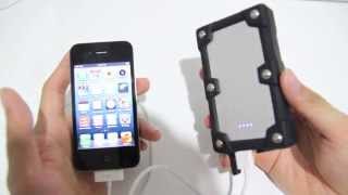 Review of Mophie Juice Pack Powerstaion Pro 6000mAh Rugged for iPhone iPad and Android Devices [upl. by Peppie]