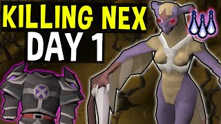 Killing Nex on the Day 1 Release in Oldschool Runescape 50 Kills [upl. by Aihsat464]