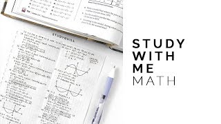 how i study for precalc 📚 study with me [upl. by Shayne]