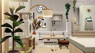 Veterinary Clinic • The Sims 4 • No CC  Speed Build [upl. by Hilten]