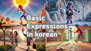 Learn Korean10 Basic Korean Expressions [upl. by Hitt]