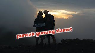 MENUJU PUNCAK GUNUNG SLAMET Jalur Bambangan [upl. by Heiner275]