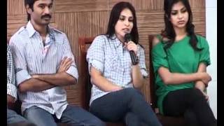 Dhanush Aishwarya 3 Movie Press Meet [upl. by Llarret327]