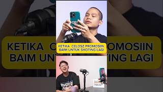 KETIKA CELOS PROMOSIIN BAIM CILIK UNTUK SHOTING LAGI podcast baimcilik celos [upl. by Alli]