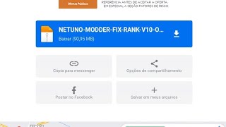 NOVO MOD NETUNO MODS V10 ✔️💯HS ✔️ ENTRANDO RANQUEADAS ✔️NAO E Fake✔️confira no vídeo LINK diretor [upl. by Lusty191]