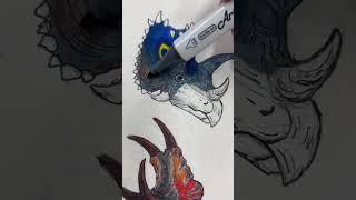 Drawing ceratopsian 4 art dinosaurart furry jurassicworld idk dinosaurdrawing drawing [upl. by Edison476]