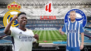 REAL MADRID x ALAVÉS  LA LIGA 202425 [upl. by Jimmie]