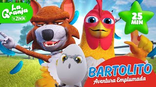 🐓 ¡BARTOLITO 🐔 Una AVENTURA EMPLUMADA 🤪 DIVERSIÓN en la GRANJA  La Granja de Zenón [upl. by Nilatak]