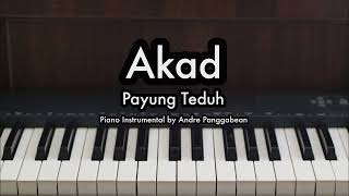 Akad  Payung Teduh  Piano Karaoke by Andre Panggabean [upl. by Damick]