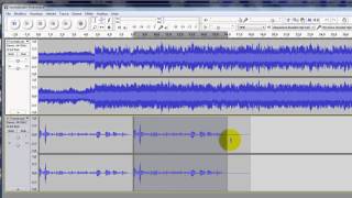 Come aumentare o diminuire il volume con Audacity [upl. by Iak]