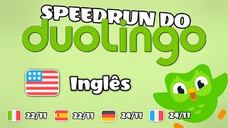 Speedrun do DUOLINGO  Inglês 01 [upl. by Anaoy331]