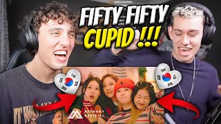 South Africans React To FIFTY FIFTY 피프티피프티  Cupid Official MV [upl. by Shabbir116]