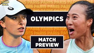 Swiatek vs Zheng  Paris Olympics 2024  Tennis Preview amp Prediction [upl. by Anij785]