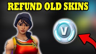 How To Refund Old Fortnite Skins 2024 [upl. by Ulberto]