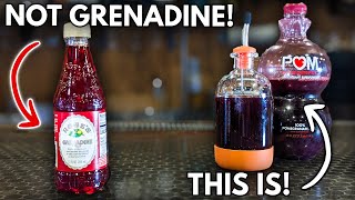 How to Make REAL Grenadine at Home And 3 Cocktails to Use It In [upl. by Nosyarg]